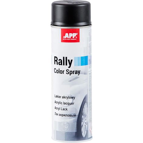 Bombe de Peinture Acrylique Noir Mat 500 ml