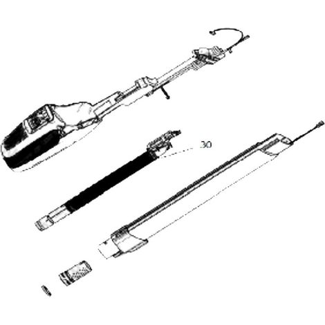Tubo completo con riferimento 30 originale - Aspirapolvere - ELECTROLUX - 4365964
