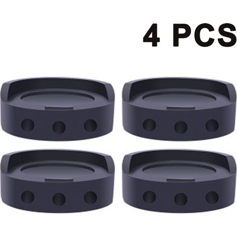 Patins Anti-Vibration Pour Machine À Laver - En Caoutchouc Néoprène - Réduction Des Vibrations Et Du Déplacement - 4 Pièces (1/5)