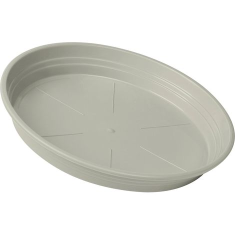 Poétic Zubehör CITY Blumenkübel Untersetzer Seidengrau Ø 24 cm (1/3)