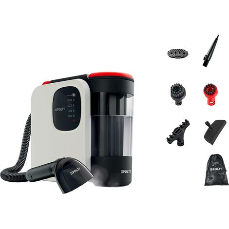 Nettoyeur vapeur Polti StainOver SC30 – À la main – Nettoyage profond – Réservoir 1,6L – Câble 5,1m – Rayon d'action 7,1m