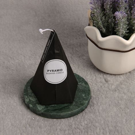 Bougie parfumée fleur de glace pentagramme, ambiance romantique, cadeau déco maison, lot de bougies odorantes (1/4)