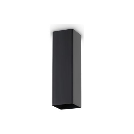 Plafoniera Moderna Sky Metallo Nero Led 7W 3000K Luce Calda H20Cm (1/2)