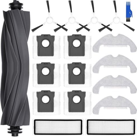 Adatto per Dreame D10Plus Gen2 Robot Sweeper Set di accessori di ricambio Spazzola principale Filtro Spazzola laterale Set di accessori - 18 pezzi