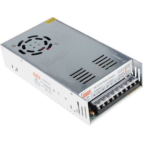 Trade Shop - Alimentatore 30a 12v Striscia Led Trasformatore 30 Ampere Stabilizzato 220v 360w - (1/3)