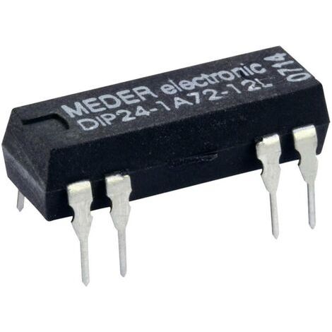 Relais Reed DIP-8 StandexMeder Electronics DIP12-1A72-12L 3212100012 1 NO (T) 12 V/DC 0.5 A 10 W 1 p (1/5)