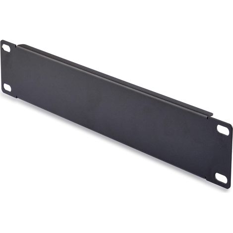 DeskPi RackMate Accessories 1U Blank Rack Mount Panel for 10" Server or Network Cabinet (1/4)