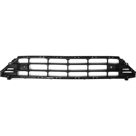 Rejilla inferior del parachoques delantero, compatible con Volvo XC60 (2018-2021), plástico ABS duradero, como se muestra. (1/2)