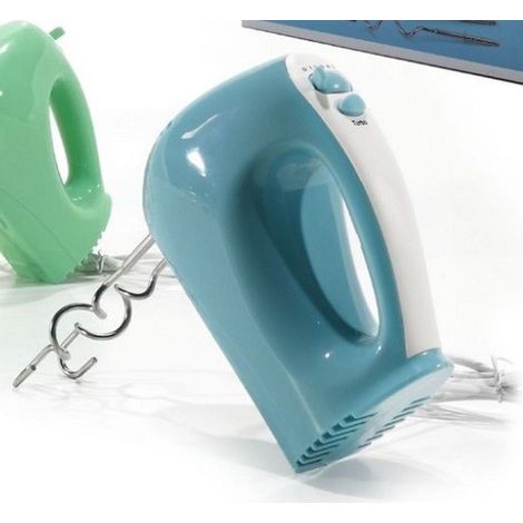 TRADE SHOP - Sbattitore Elettrico Frullatore 200 W 5 Velocita' Con Turbo Fruste 3 Colori Ass. - (1/2)