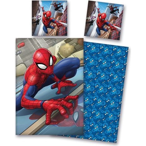 Parure de lit réversible Marvel SpiderMan - 135 cm x 200 cm