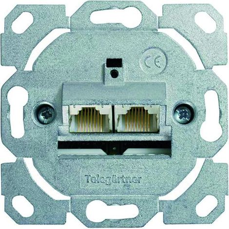 Telegärtner AMJ45 8/8 Up/0 Cat.6A ohne Z-Pl. 100022956 (1/5)