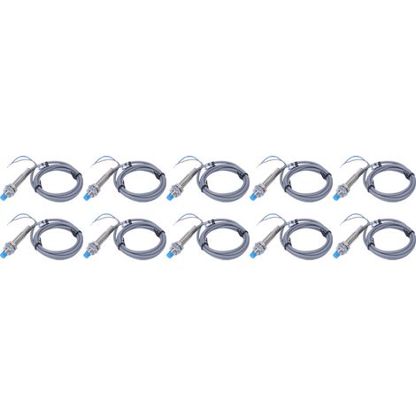 10 pièces JYIO LJ8A3-2 j EZ capteur de proximité inductif interrupteur M8 2 fils PNP normalement ouvert 95-250VAC