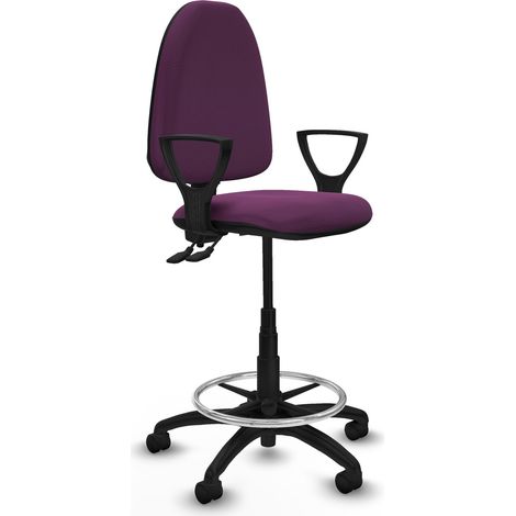 Piqueras y Crespo Bürostuhl Kunstleder Violett