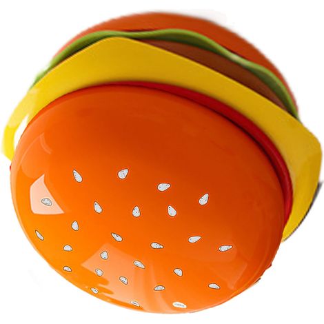 Assiettes en plastique empilables en forme de hamburgers pour sauces, idéales pour les petits en-cas à base de soja, de couleur blanche. (1/5)