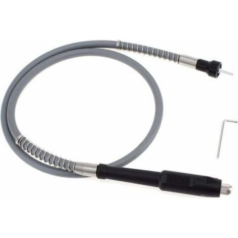 Flexible Bohrwelle, universelle flexible Welle, Wellenadapter für rotierende Multifunktionswerkzeuge, flexible Bohrwellenverlängerung mit Schnellspannfutter (1/5)