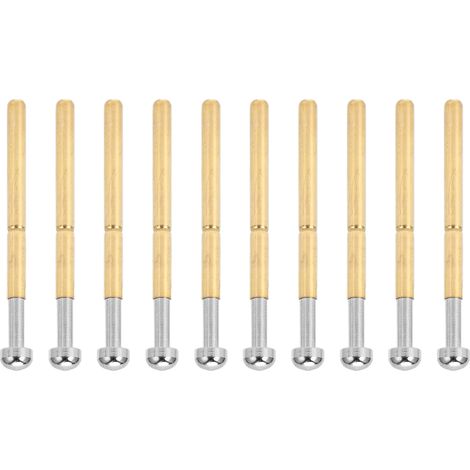 Lot de 100 pointes de test Pogo Pin, diamètre 2,36mm, longueur 34mm, ressort en laiton, outils de test PCB pour cartes électroniques (1/5)
