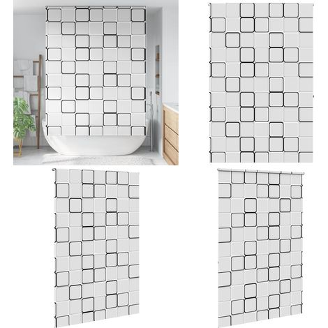 vidaXL Store enrouleur de douche 160x240 cm largeur du tissu 156 cm (1/5)