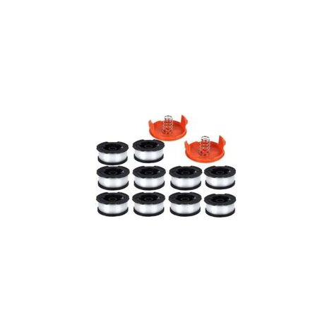 coupe-bordure Black & Decker, de coupe-bordure de 0,2 cm (10 fils de coupe-bordure, 2 capuchons, 2 ressorts) (1/5)