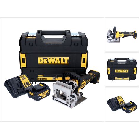 DeWalt DCW 682 M1T fresa per tasselli piatti a batteria 18 V 102 x 20 mm senza spazzole + 1x batteria ricaricabile 4,0 Ah + caricatore + TSTAK (1/5)