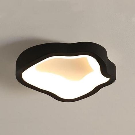 12W Warm White Black Cloud LED Ceiling Light for Children's Bedroom (1/4)