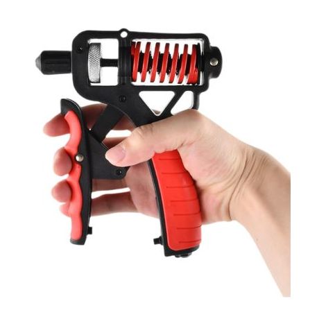 Hand Grip, Musculation avant Bras, Musculateur de Préhension avec Résistance Réglable 5-165 kg, Grip Musculation Main et Doigts, pour Entraînement des Mains (1/4)