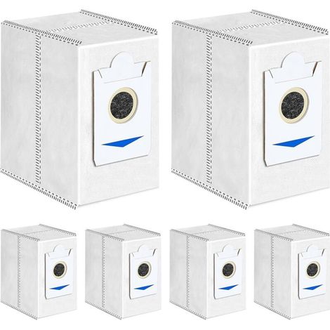 Staubbeutel für Ecovacs DEEBOT T30 Pro Omni, Zubehör für den Saugroboter T30 Omni, 3,4-Liter-Staubbeutel mit großem Fassungsvermögen, Ersatzteile