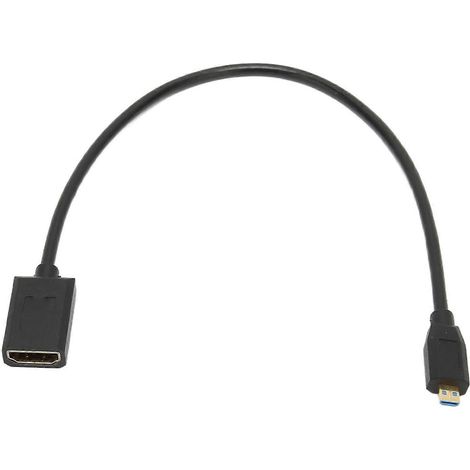 Câble HDMI 2.1 8K 60Hz 24K Doré, Interface Multimédia Haute Définition, Transmission Rapide, Compatible UHD, Longueur Flexible (1/5)