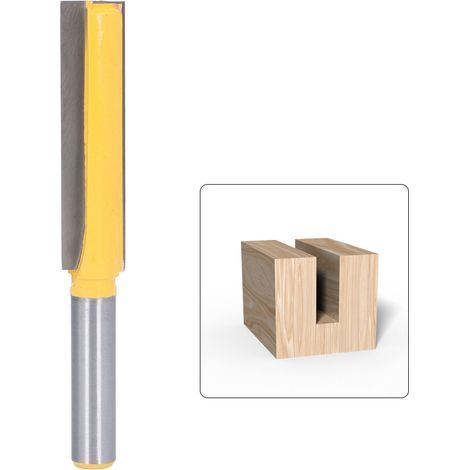 1/2 inch flush trim router bit, anti-shrinkage design, high precision for woodworking (1/5)