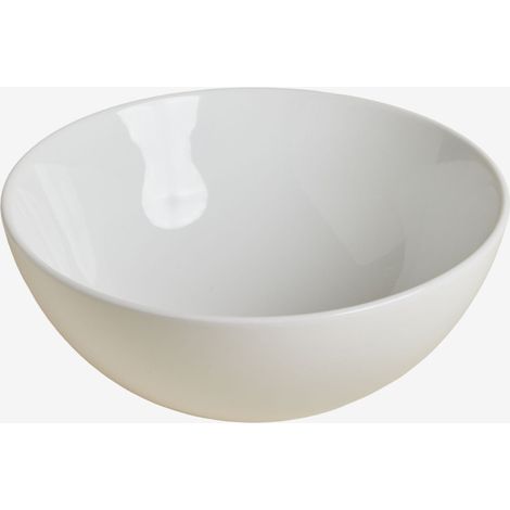 Lavabo rond en céramique Calgari SKLUM Blanc