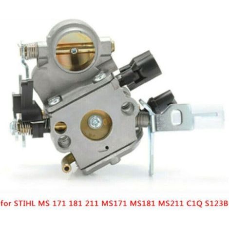 Convient pour carburateur STIHL MS181 MS171 MS201 MS211 ZAMA C1 Q-S269 S191 (1/5)