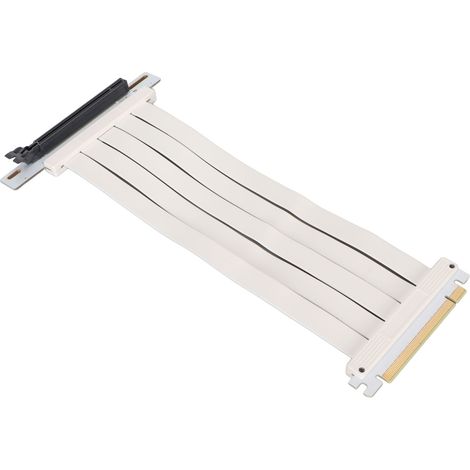 Câble d'extension PCIe 4.0 x16 blindé haute vitesse pour montage vertical, compatible avec les cartes graphiques RTX 4090 et RX 6950 XT (9,8 pouces). (1/5)