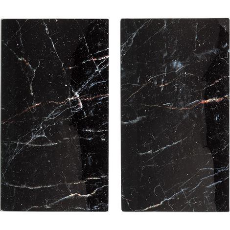 Wenko – Laveuses de cuisine en verre résistant – Lot de 2 pièces – Dimensions 52 x 30 cm – Protection contre chaleur et salissures