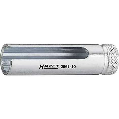Hazet turbocompressore inserto per chiave a bussola, cavo 6,3 mm, doppio esterno esagonale profilo quadrangolare, 1 pezzo, 2561 – 10