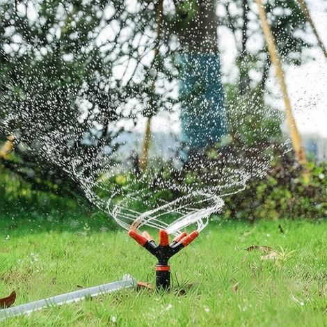 Arroseur rotatif de jardin pour l'irrigation agricole à 360 degrés-AquaForge (1/5)