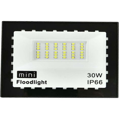 Projecteur extérieur 30W avec détecteur de mouvement et réflecteur étanche (1/5)