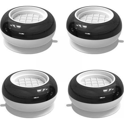 CSPARCV 4x Waschmaschinen-Fußpads, Universal-Waschmaschinen-Fußpads, Dicke, geräuscharme Antivibrationspads (1/3)