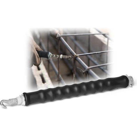 Outil de perçage 330 mm noir, pince à fil, perceuse, manivelle, outil à fil, vibrateur à béton (1x)