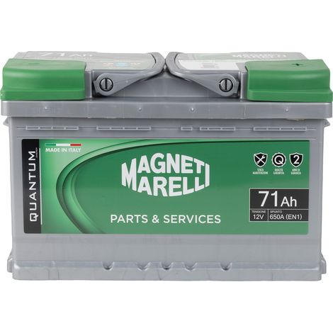 QUANTUM ENERGY Magneti Marelli Batteria Auto 71Ah 650A EN1 L3B -Potenza (1/5)