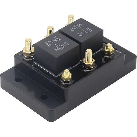 Relais de démarreur pour poids lourds (voitures et camions), 6 bornes, 12 V, 80 A (1/5)