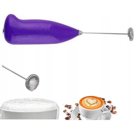 Blau/Violett Kaffeemilchaufschäumer AS386150
