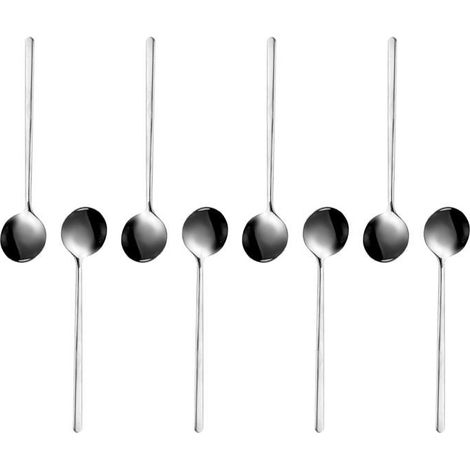Espressolöffel, 8er-Set – Modernes Design – Hochglanzpoliert – Leicht zu reinigen (1/5)