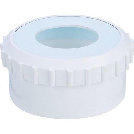 Nicoll – Raccord de robinetterie pipe WC 60 à 80mm – PVC – Assemblage à joint – Joint élastomère conforme NF EN 681