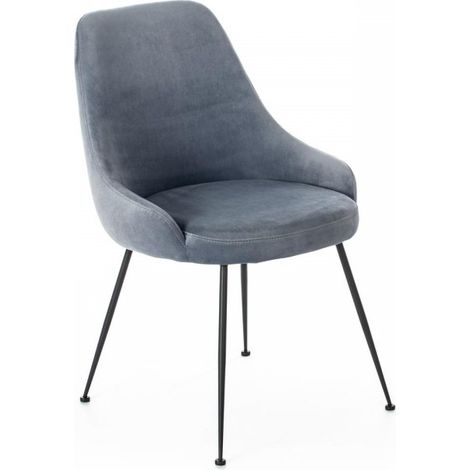 4x Mikrofaserstuhl - Nandy - 48,5cm x 49,5cm x 80cm (1/4)