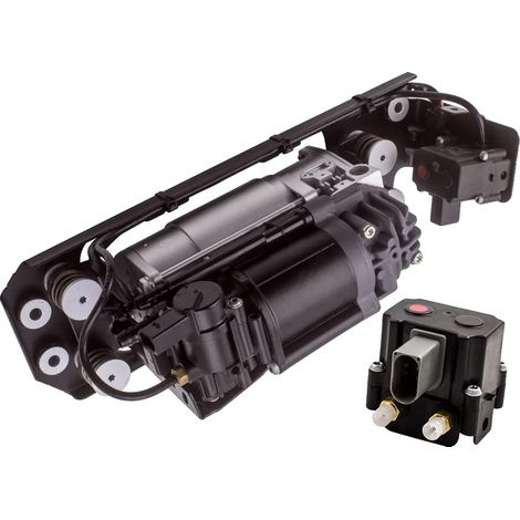 Blocco elettrovalvola per sospensioni pneumatiche, in materiale gommoso, lunghezza 33 mm, larghezza 22 mm, altezza 28 mm, compatibile con modelli di veicoli di lusso. (1/5)