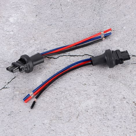 2 Pièces Connecteur Douille 3157 Mâle Porte-Ampoule Auto pour Feux Clignotants (1/5)
