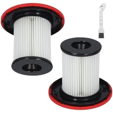 2 filtres 1 brosse Kit d'accessoires pour Bosch Unlimited Series 6 Battery Vacuum BKS611MTB BCS611AM,Aspirateur eau et poussière (1/4)