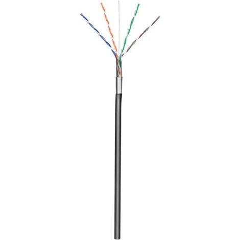 cavo di rete cat 5 per esterno f-utp cca 24-1 awg 100 mt (1/5)