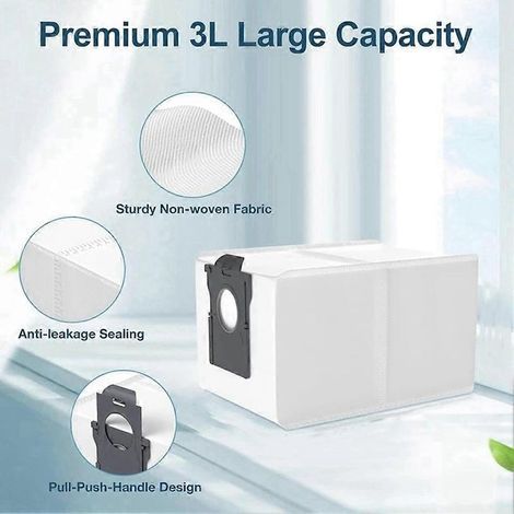 Sac anti-poussière pour aspirateur Robot Dreame X40 Pro Ultra,Dreame X40 ultramince, Dreame X40 Master (1/5)