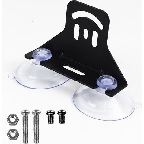 Support de phare pour pare chocs ventouse vis acier noir universel fixation barre led voiture phare antibrouillard conduite nocturne tout terrain