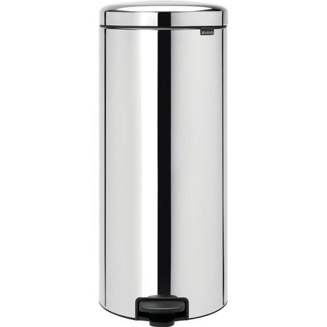 Poubelle à pédale - 30 L - Acier Brillant - Brabantia (1/10)